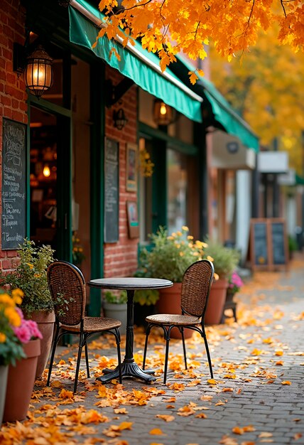 Beautiful autumn lifestyle