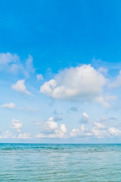 Beautiful Blue sea and sky