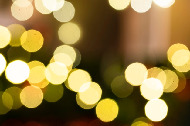 Free Photo beautiful blurred round lights