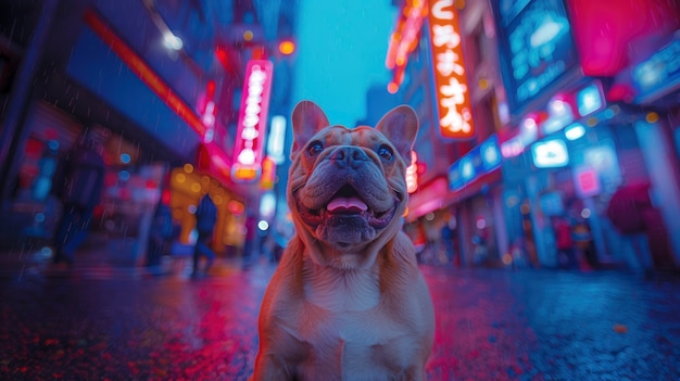 Beautiful bulldog lifestyle