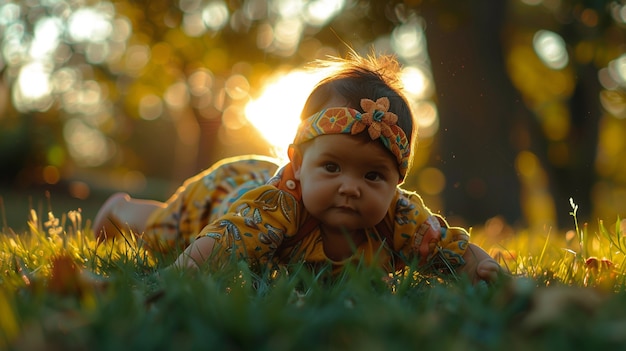 Free photo beautiful child lifestyle