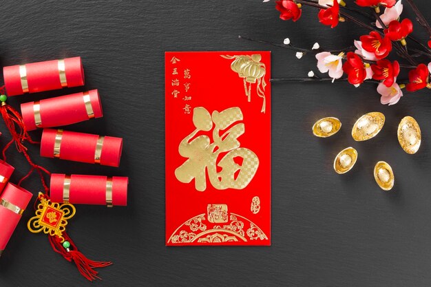 Beautiful chinese new year concept