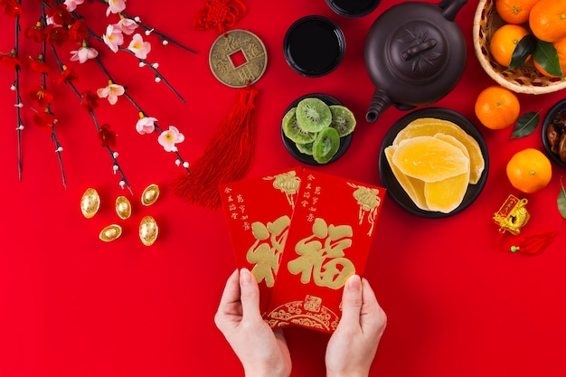 Free photo beautiful chinese new year concept