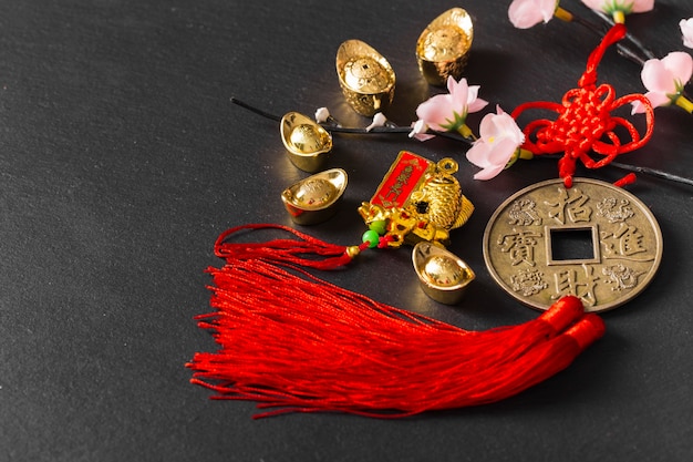 Free photo beautiful chinese new year concept