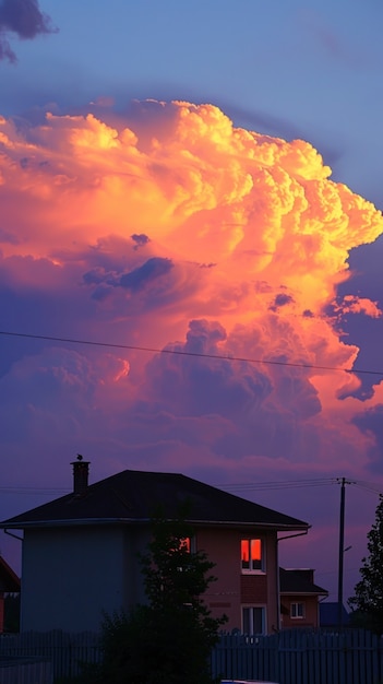 Free Photo beautiful clouds scenery