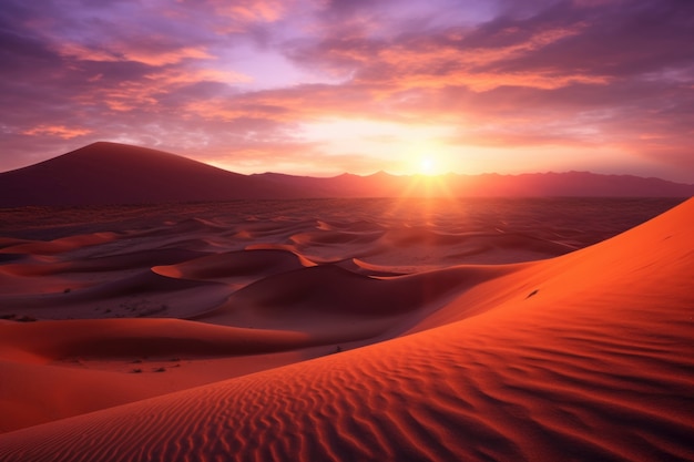 Beautiful desert landscape