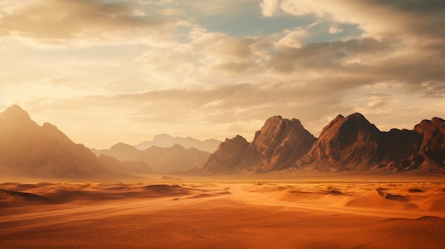 Beautiful desert landscape