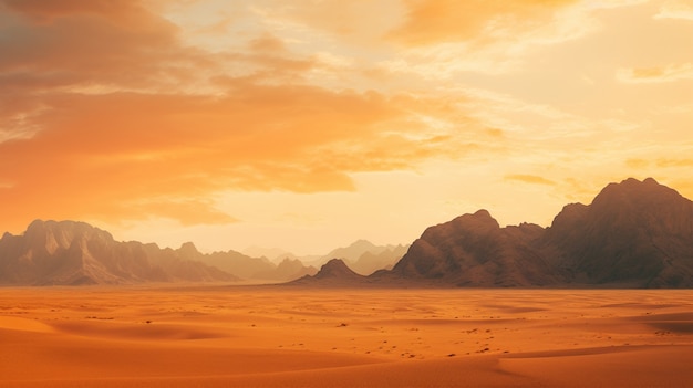 Beautiful desert landscape