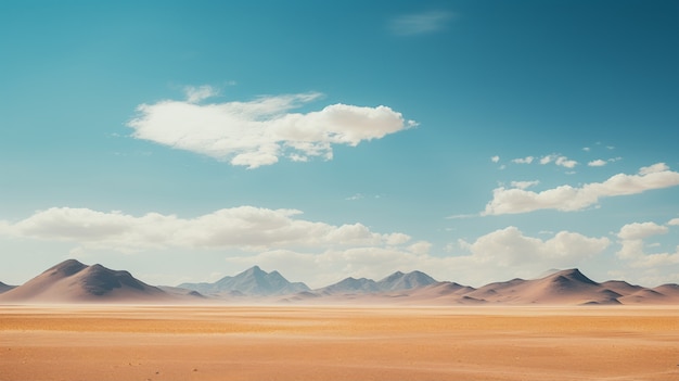 Beautiful desert landscape