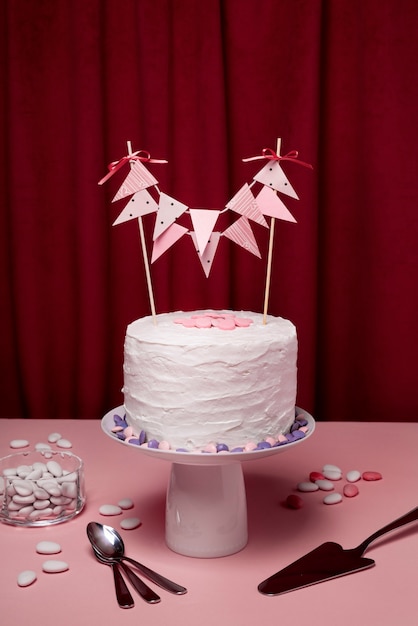 Beautiful and elegant cake topper