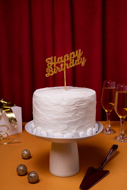 Beautiful and elegant cake topper