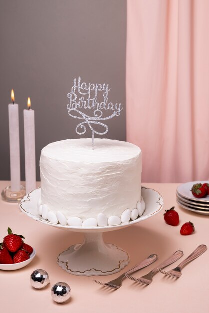 Beautiful and elegant cake topper