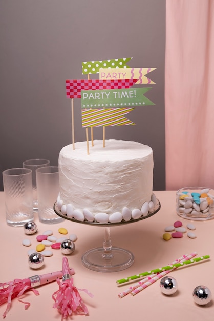 Beautiful and elegant cake topper