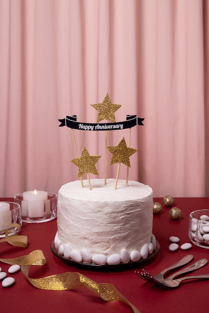 Beautiful and elegant cake topper