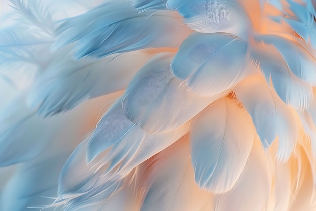 Free Photo beautiful feathers arrangement