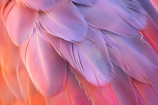 Free photo beautiful feathers arrangement