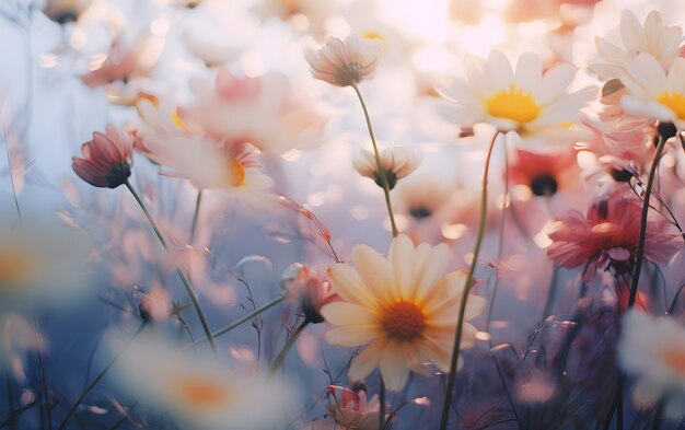 Beautiful floral wallpaper