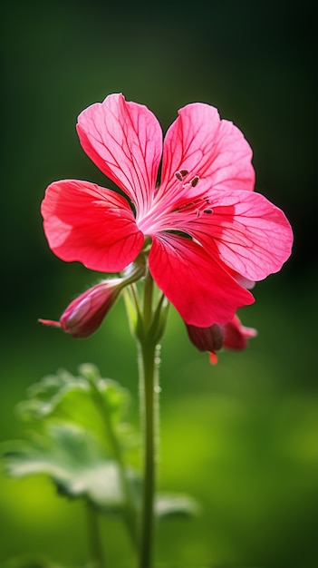 Beautiful flower in nature