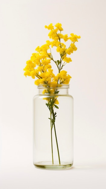 Free photo beautiful flower vase  in studio