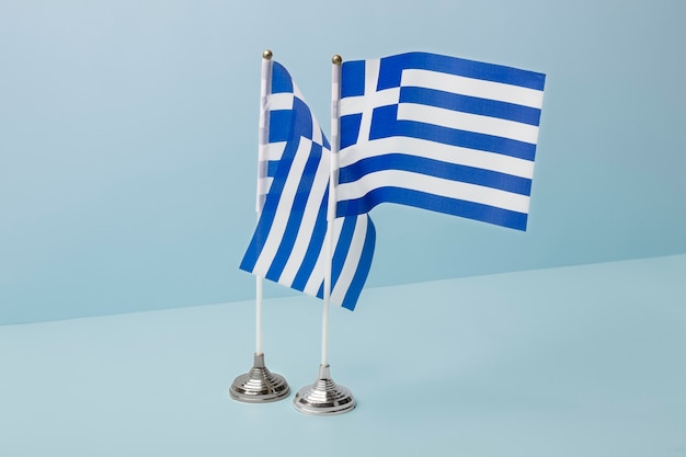 Beautiful greek flag