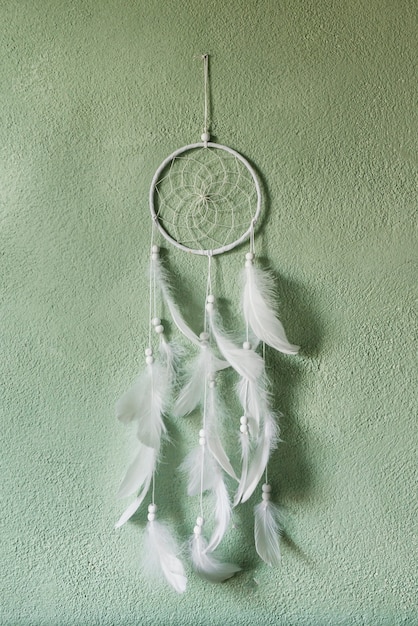 Free Photo beautiful handmade dreamcatcher