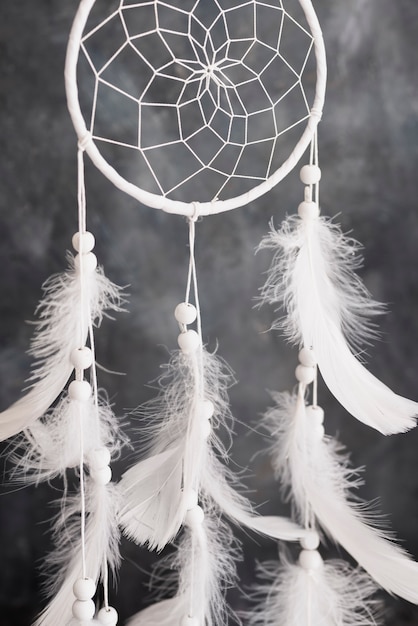 Free Photo beautiful handmade dreamcatcher