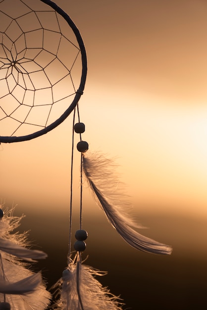 Beautiful handmade dreamcatcher