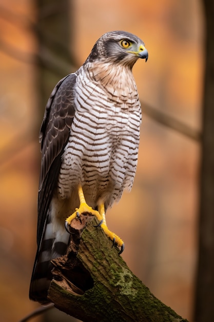 Free Photo beautiful hawk in nature