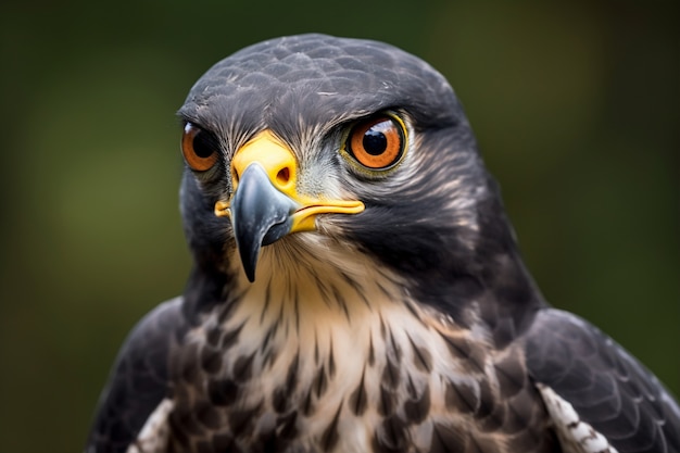 Free Photo beautiful hawk in nature