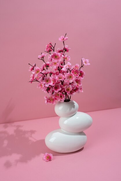 Beautiful ikebana arrangement