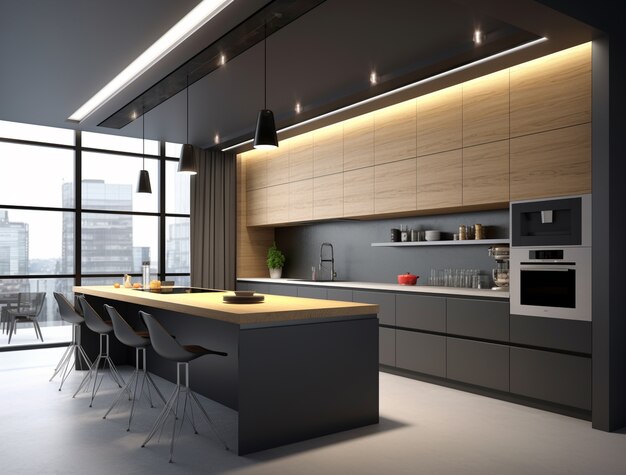 Beautiful kitchen interior design