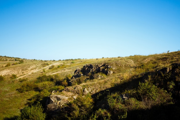 Beautiful landscape of canyon