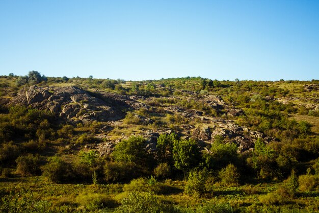 Beautiful landscape of canyon