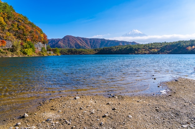 Beautiful landscape of mountain fuji 