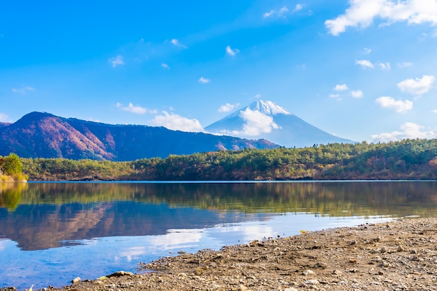 Beautiful landscape of mountain fuji 