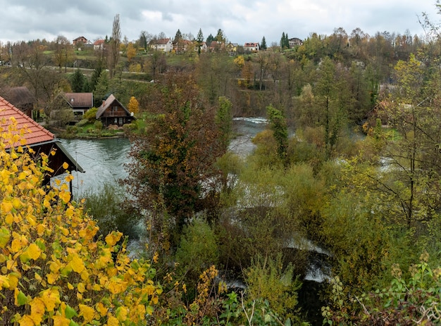 Beautiful landscape of a river