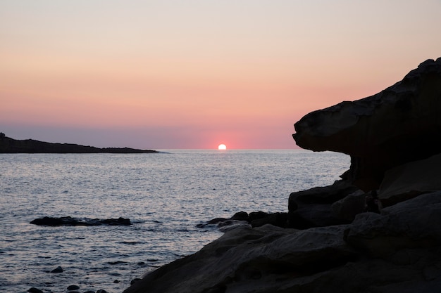 Beautiful landscape view of the ocean