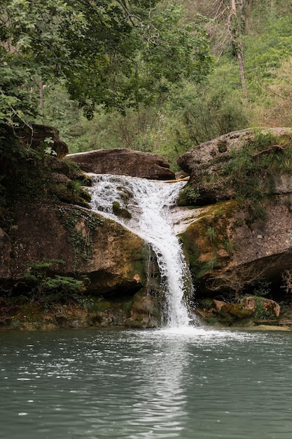 Beautiful landscape of waterfall