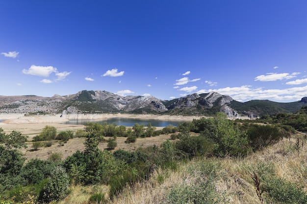 Beautiful landscape with mountains during daytime