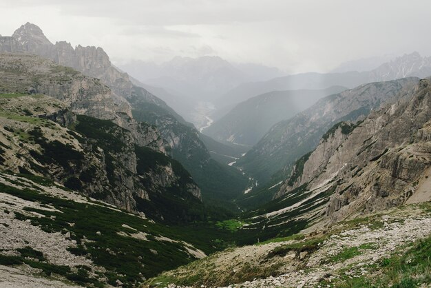 Beautiful landscapes of Italian Dolomites 