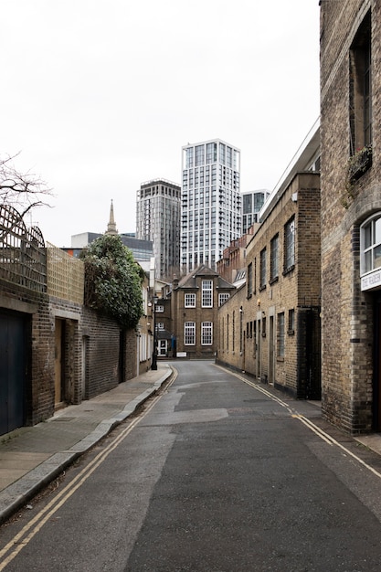 Beautiful london streets cityscape