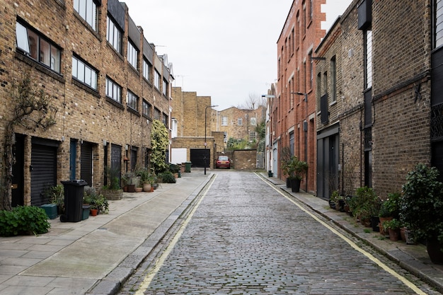 Free Photo beautiful london streets cityscape