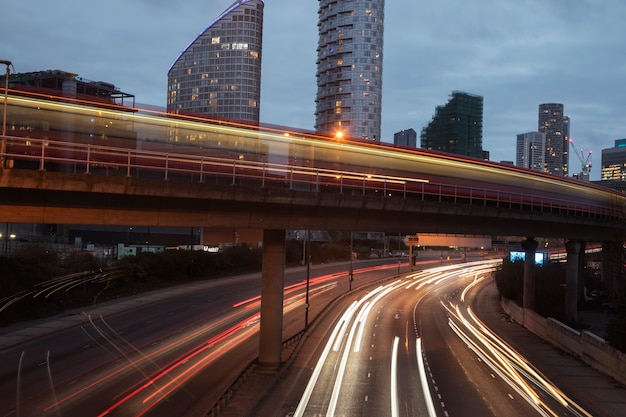 Free photo beautiful london streets cityscape