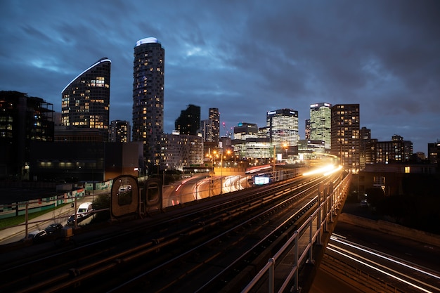 Beautiful london streets cityscape