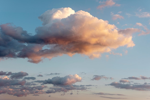 Free Photo beautiful natural clouds on the sky