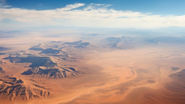 Beautiful natural desert landscape