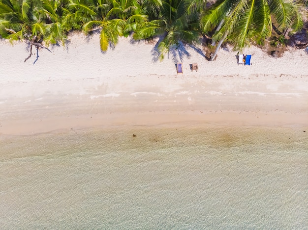 Beautiful nature tropical beach and sea