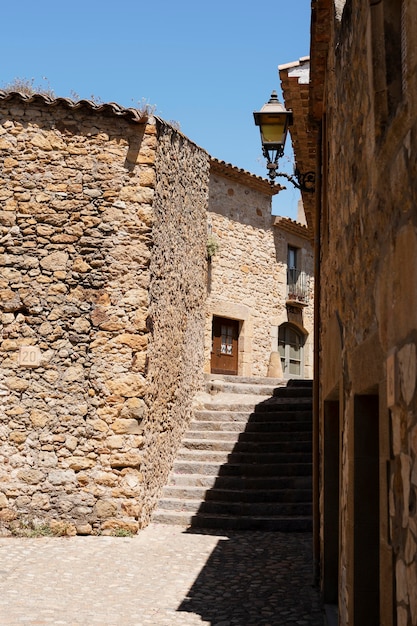 Beautiful old buildings view