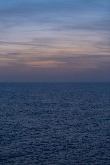 Beautiful photo of the sea and sky