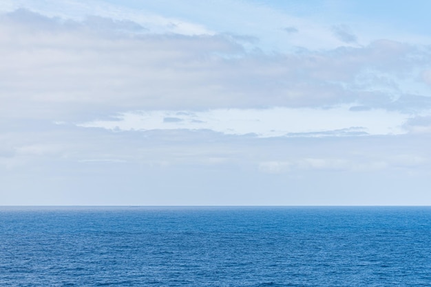 Beautiful photo of the sea and sky